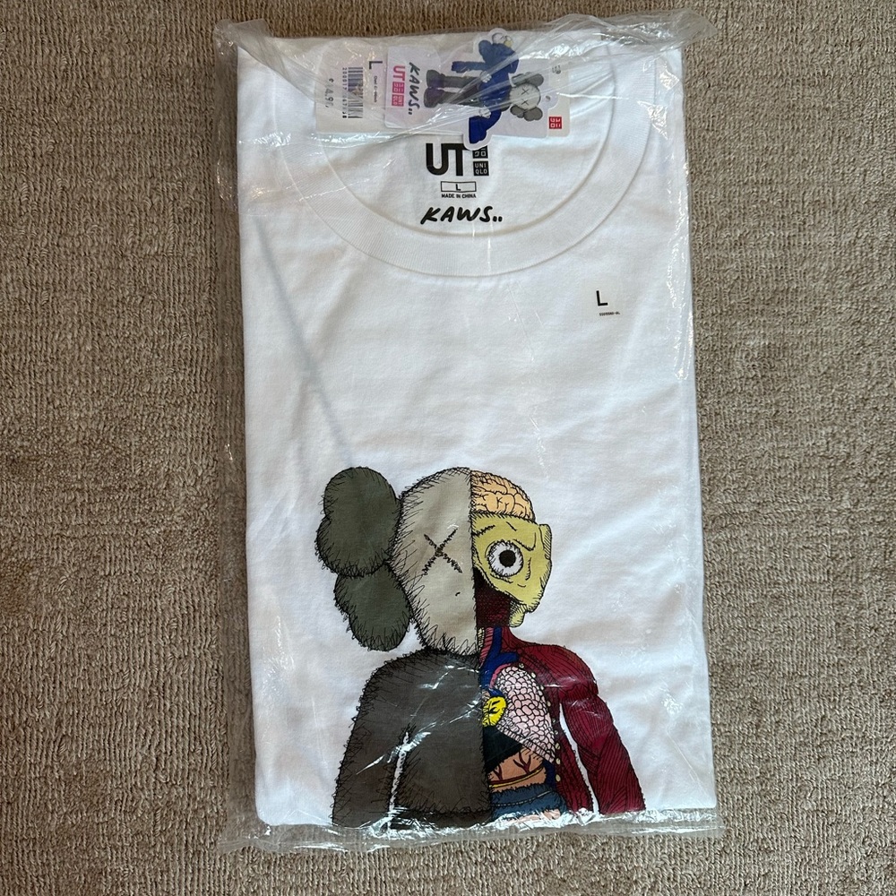 KAWS x Uniqlo Flayed Tee